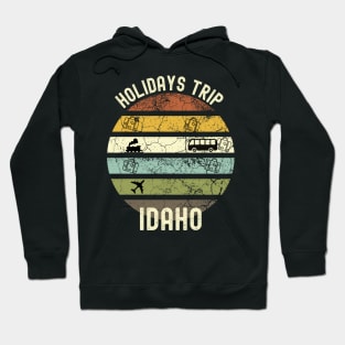 Holidays Trip To Idaho, Family Trip To Idaho, Road Trip to Idaho, Family Reunion in Idaho, Holidays in Idaho, Vacation in Idaho Hoodie